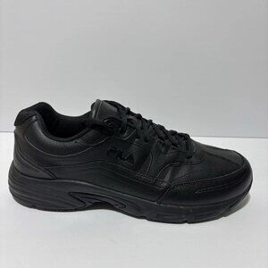 Fila Men’s Memory Workshift SR Black Work Sneakers, Size 15 EEEE